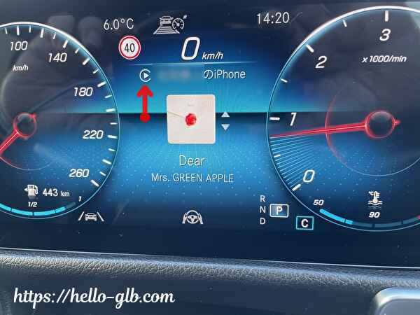 カープレイで有線接続